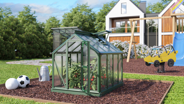 Vitavia Minigewächshaus Merlin HKP 4 mm, Smaragdgrün