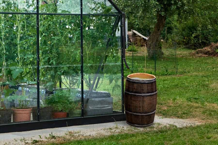 Fallrohr für Halls Gewächshäuser Magnum und Universal - 1 Stück