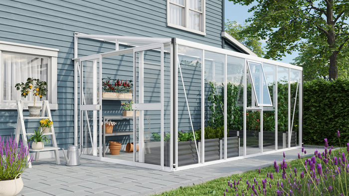 Vitavia Gewächshaus Athena 11900 ESG/HKP, Weiss