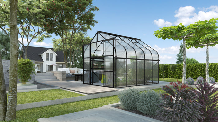 Vitavia Gewächshaus Diana 8300 HKP 4 mm in schwarz