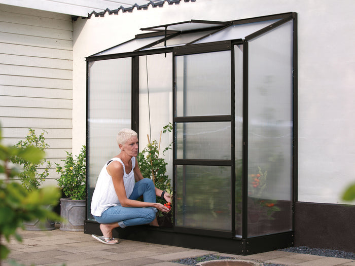 Vitavia Gewächshaus Ida 1300 HKP 4 mm, Schwarz