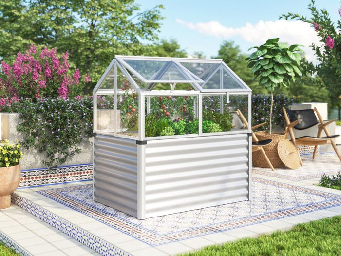 Vitavia Hochfrühbeet Gamma, Alu, ESG 3mm