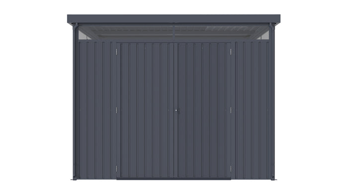 Pergart Gerätehaus Rheinfelden 108 anthrazit matt