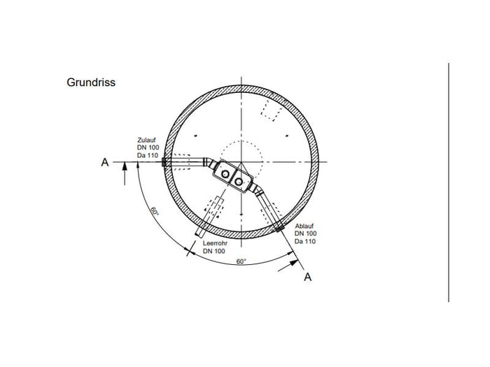 Mall Betonzisterne Family 3200 Liter, begehbar, mit Patronenfilter