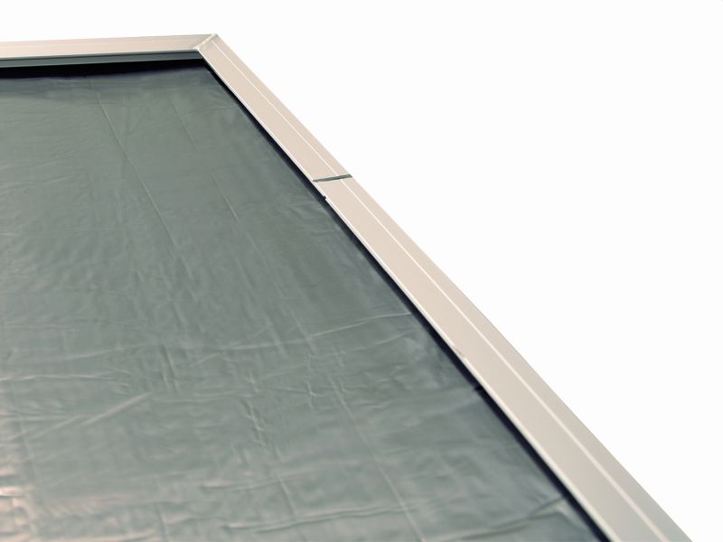 Weka Gartenhaus Designhaus 172 anthrazit inkl. Anbaudach / Fußboden / Dacheindeckung