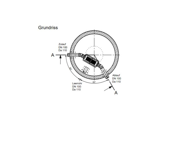 Mall Betonzisterne Family 2600 Liter, begehbar, mit Trapezfilter
