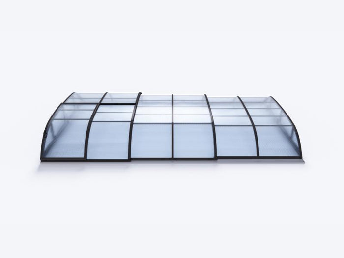 Albixon Pool-Überdachung Dallas A, Anthrazit