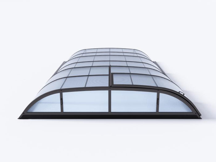 Albixon Pool-Überdachung Dallas A, Anthrazit