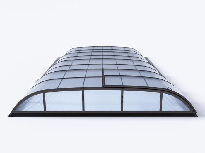 Albixon Pool-Überdachung Dallas B, Anthrazit