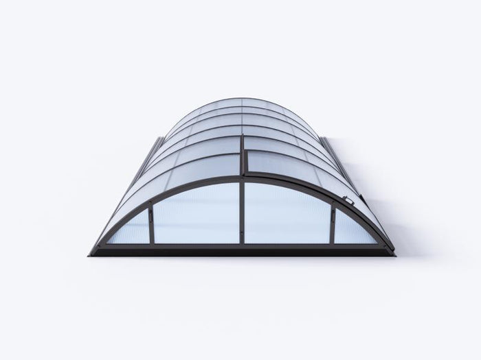 Albixon Pool-Überdachung KLASIK A, Anthrazit