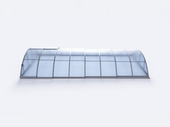 Albixon Pool-Überdachung KLASIK B, Silber