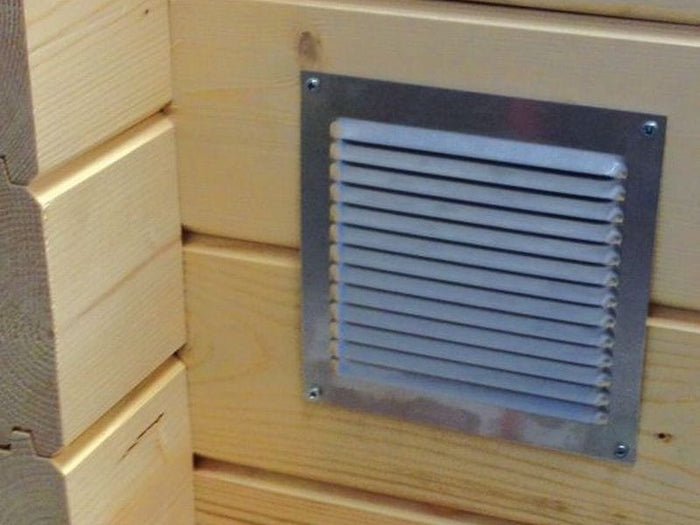 Aluminium Lüftungsgitter mit Insektenschutz