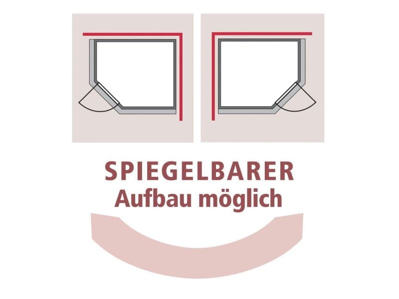 Amelia 3 - Karibu Sauna inkl. 9-kW-Ofen - mit Dachkranz -