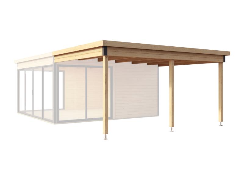 Anbaudach für Lasita Maja Domeo 5