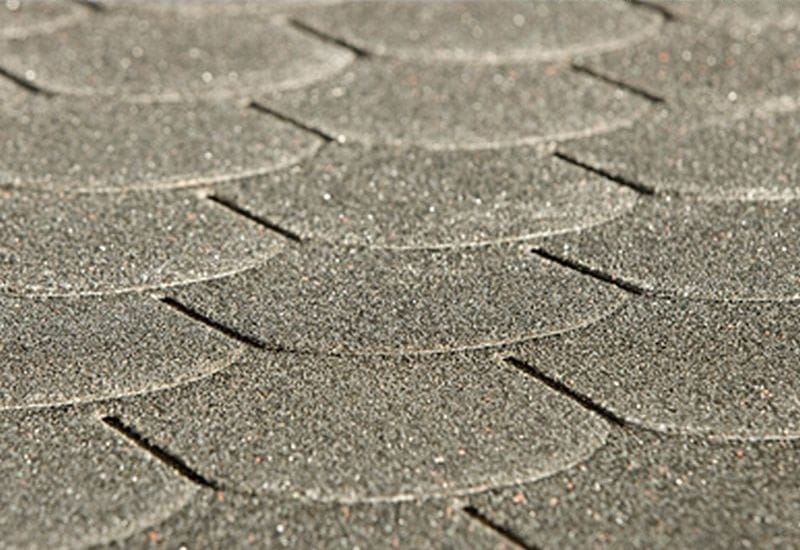 Bitumen-Dachschindeln Biberschwanz anthrazit 11 Paket