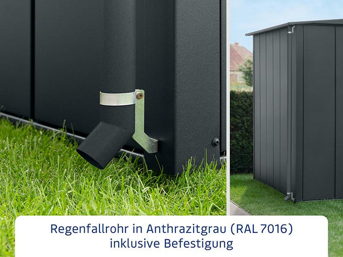 EcoStar Fallrohr,  Anthrazitgrau