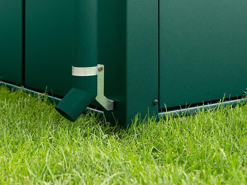 EcoStar Fallrohr,  Moosgrün