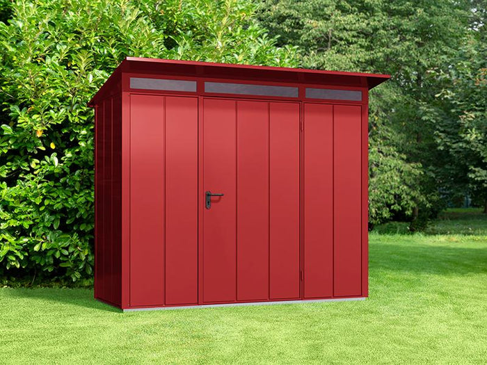 Ecostar Gerätehaus Elegant-P,Typ 1, Purpurrot, 1 flg