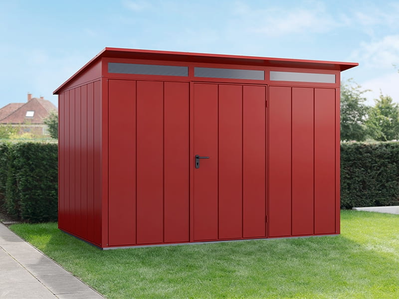 Ecostar Gerätehaus Elegant-P,Typ 3, Purpurrot, 1 flg
