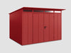 Ecostar Gerätehaus Elegant-P,Typ 3, Purpurrot, 2 flg