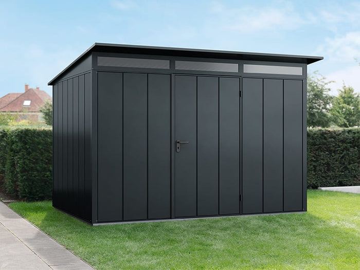 Ecostar Gerätehaus Elegant-P,Typ 3, Anthrazitgrau, 1 flg
