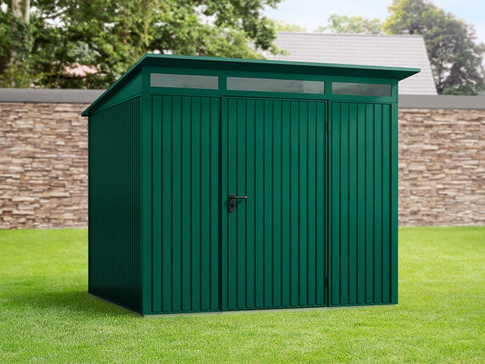 Ecostar Gerätehaus Trend-P,Typ 2, Moosgrün, 1 flg