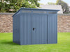 Ecostar Gerätehaus Trend-P,Typ 2, Taubenblau, 1 flg