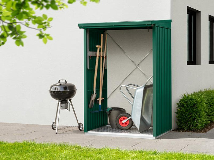 EcoStar Kaminholzregal ,TREND-V,TYP1, Moosgrün