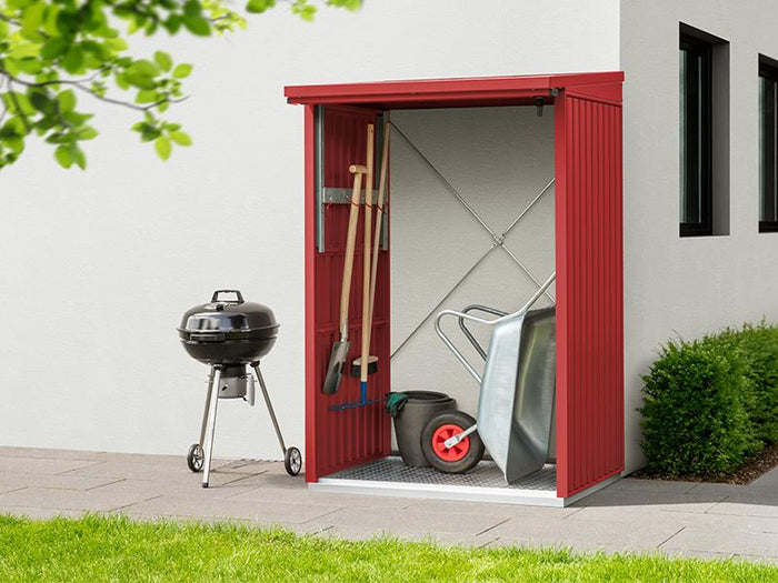 EcoStar Kaminholzregal ,TREND-V,TYP1, Purpurrot