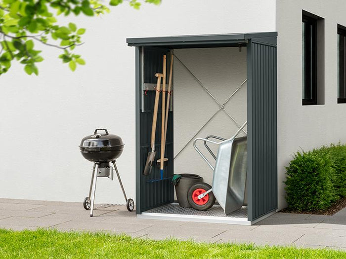 EcoStar Kaminholzregal ,TREND-V,TYP1, Anthrazitgrau