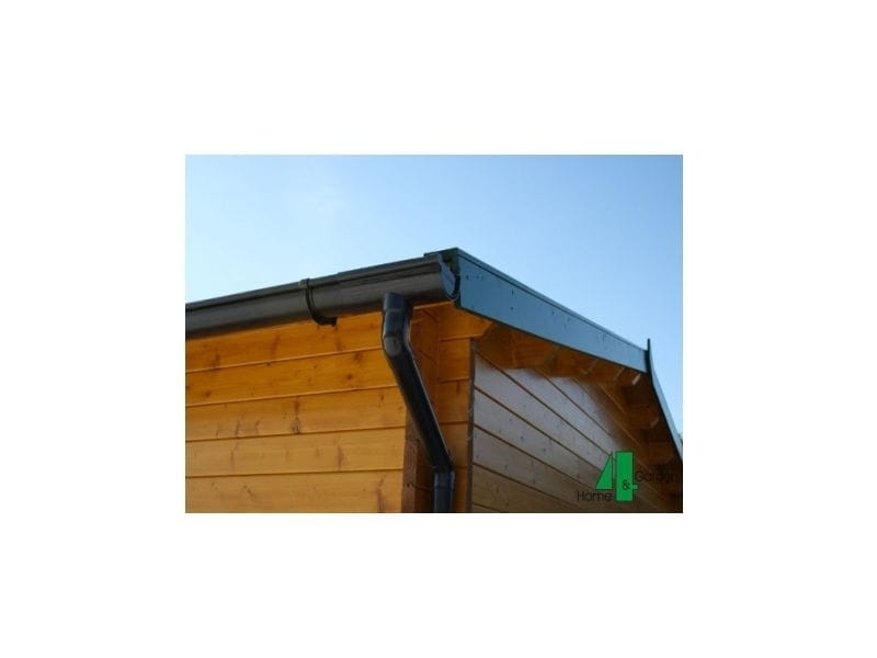 Ergänzungsset K5A - 300 cm Satteldachverlängerung weiß