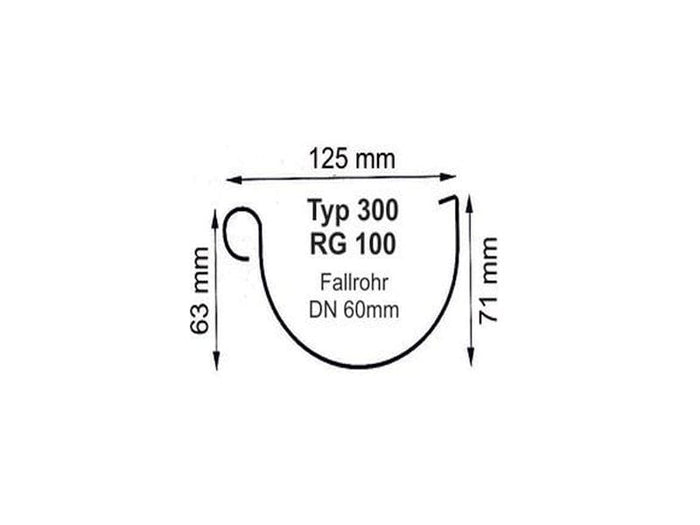 Ergänzungsset K5B - 300 cm Satteldachverlängerung weiß
