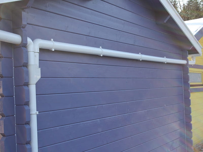 Ergänzungsset zur einseitigen Entwässerung weiß