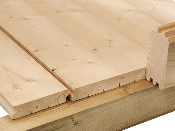 Fußboden inkl. Fundamenthölzer für Zeeland