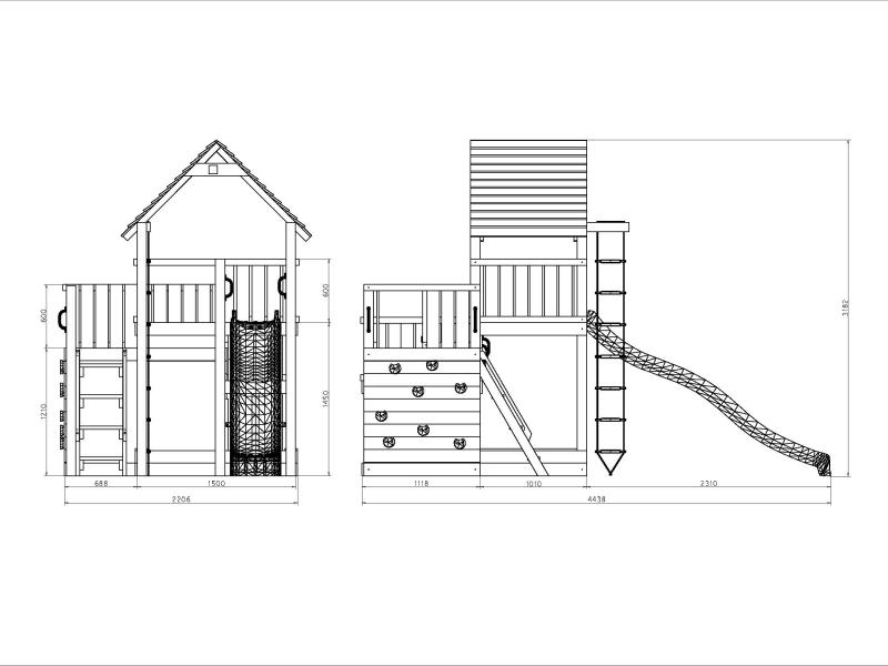 FUNGOO BIG LEADER / NADELHOLZ teak impr.