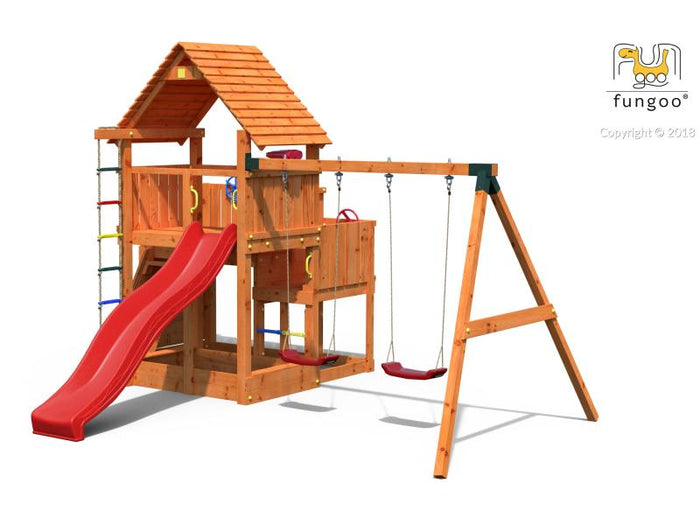 FUNGOO BIG LEADER MOVE RED / NADELHOLZ teak impr.