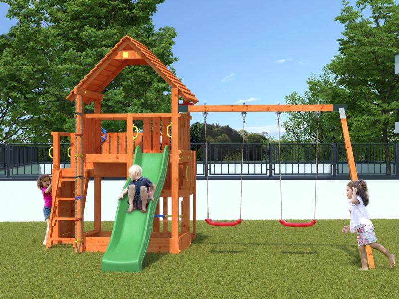 FUNGOO BIG LEADER MOVE RED / NADELHOLZ teak impr.