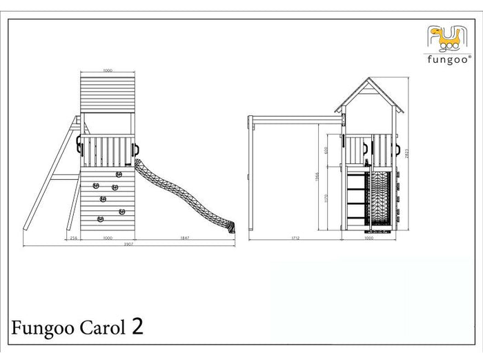 FUNGOO CAROL2 / NADELHOLZ grau