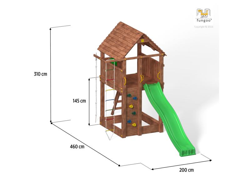 FUNGOO FORTRESS / NADELHOLZ teak impr.
