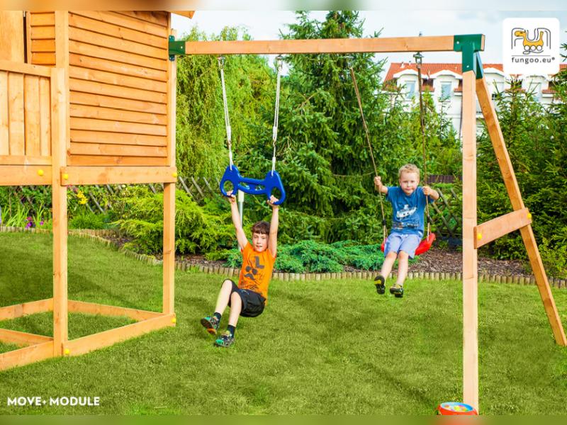 FUNGOO FORTRESS Move+ / NADELHOLZ teak impr.