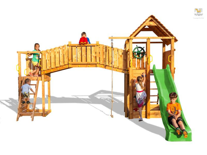 FUNGOO FORTRESS TIPTOP Rainbow / NADELHOLZ teak impr.