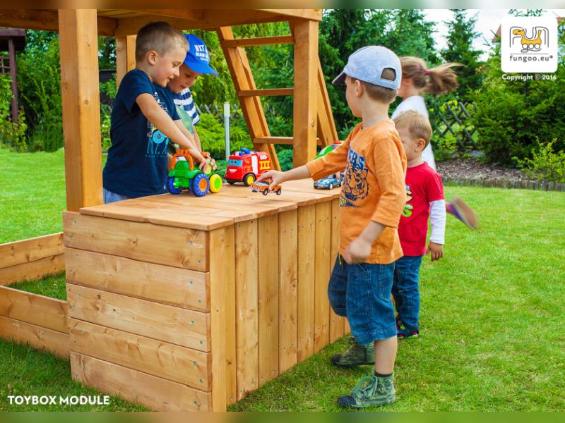 FUNGOO FORTRESS Toybox / NADELHOLZ teak impr.