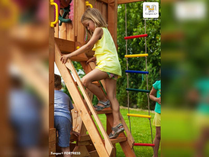 FUNGOO FORTRESS Toybox / NADELHOLZ teak impr.