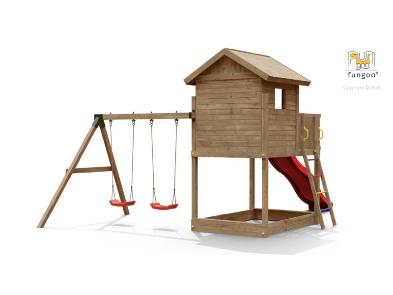 FUNGOO GALAXY S mit Doppelschaukel / NADELHOLZ KDI