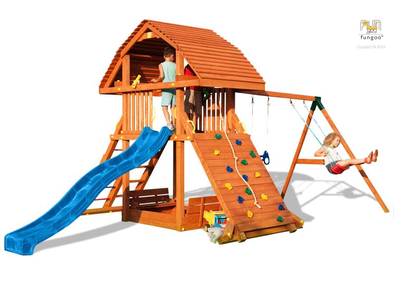 FUNGOO GIANT Move+ Beach / NADELHOLZ teak impr.