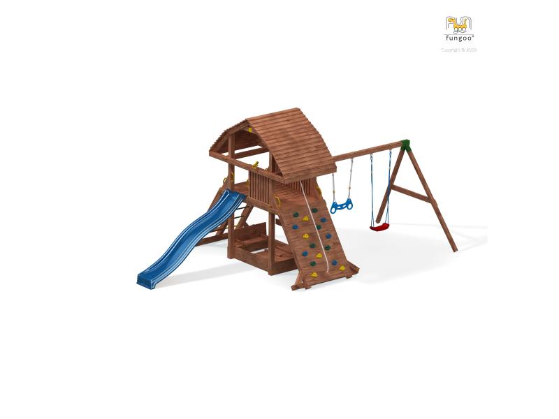 FUNGOO GIANT Move+ Beach / NADELHOLZ teak impr.