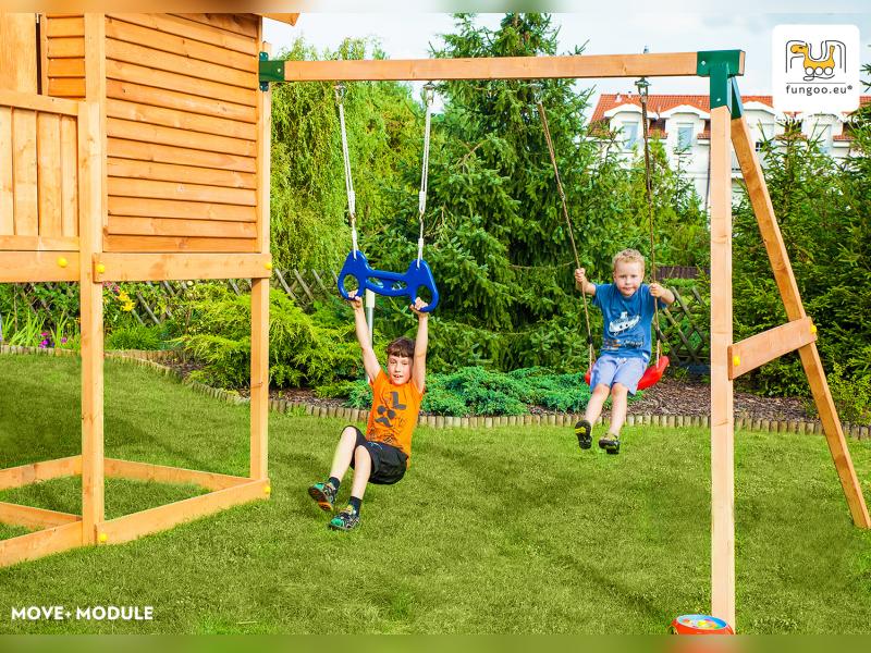 FUNGOO GIANT Move+ Beach / NADELHOLZ teak impr.