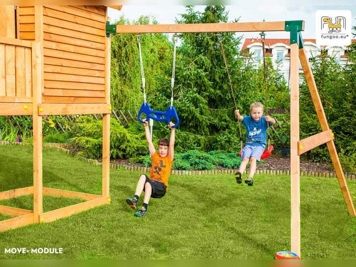 FUNGOO GIANT Move+ Beach / NADELHOLZ teak impr.