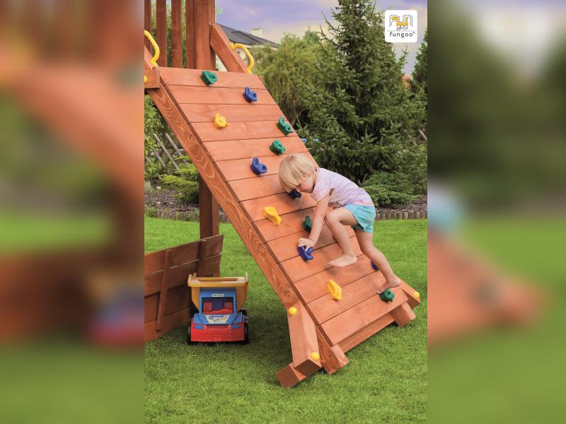 FUNGOO GIANT Move+ Beach / NADELHOLZ teak impr.