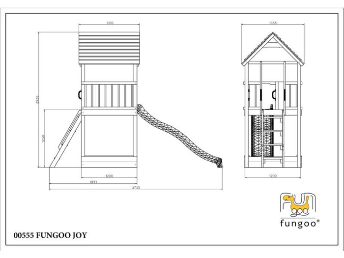 FUNGOO JOY / Kiefer- teak